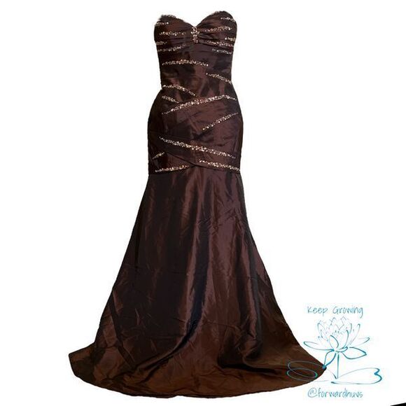 Prom Dress Mori Lee Madeline Gardner size 7/8 - Picture 1 of 13